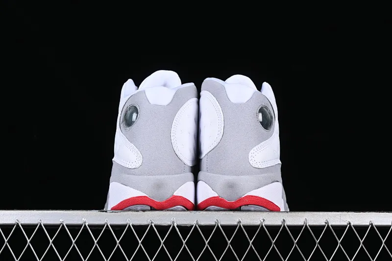 All categories Air Jordan Jordan series basketball shoes Air Jordan 13 pure original Air Jordan 13 Retro "Wolf Grey" AJ13 Joe 13 wolf gray first layer real carbon real cat eye 414571-160